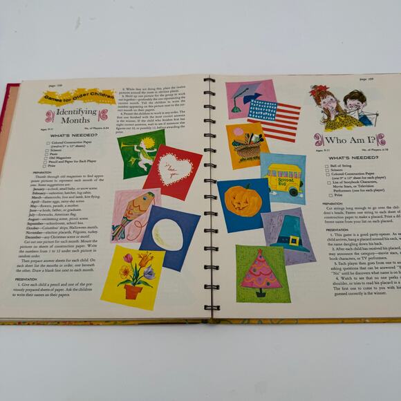 Vintage Betty Crocker Parties for Children Cookbook Games Full Party Plans 1964 - Picture 8 of 10